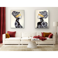 Картина маслом на холсте для интерьера «Иллюзорность» купить и заказать в Москве у художника